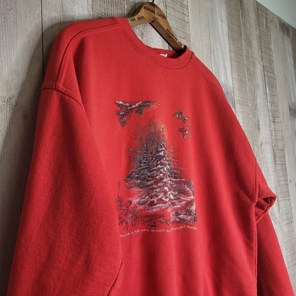 Northern Reflections Christmas Sweater. Vintage. Ladies Size Medium. - Picture 7 of 10